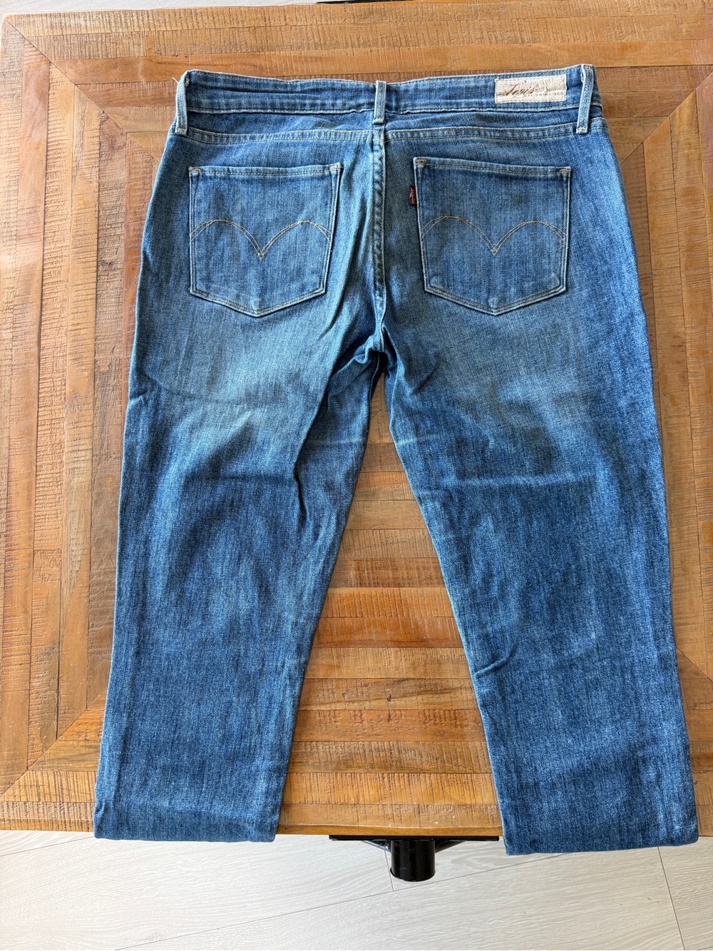 Levi's Women's Skinny Jeans in Faded Blue